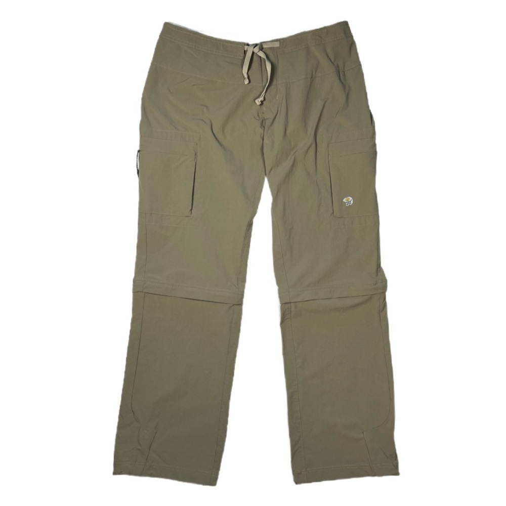 MOUNTAIN HARDWEAR Women’s Size 10 Tan Yuma Convertible Outdoor Hiking Trail Pant